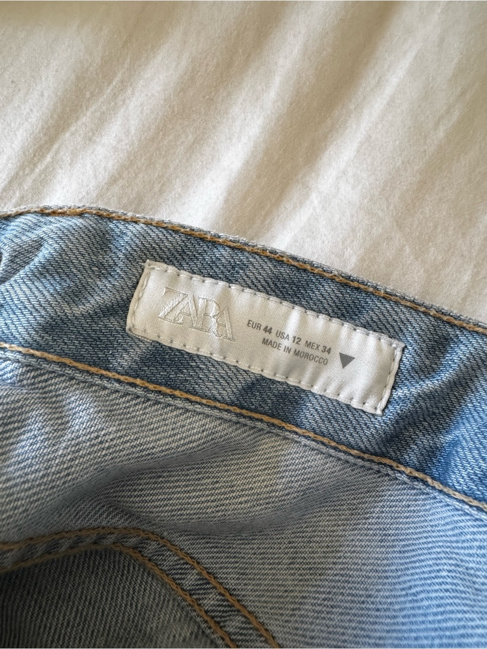 ZARA Light Blue Denim Jeans